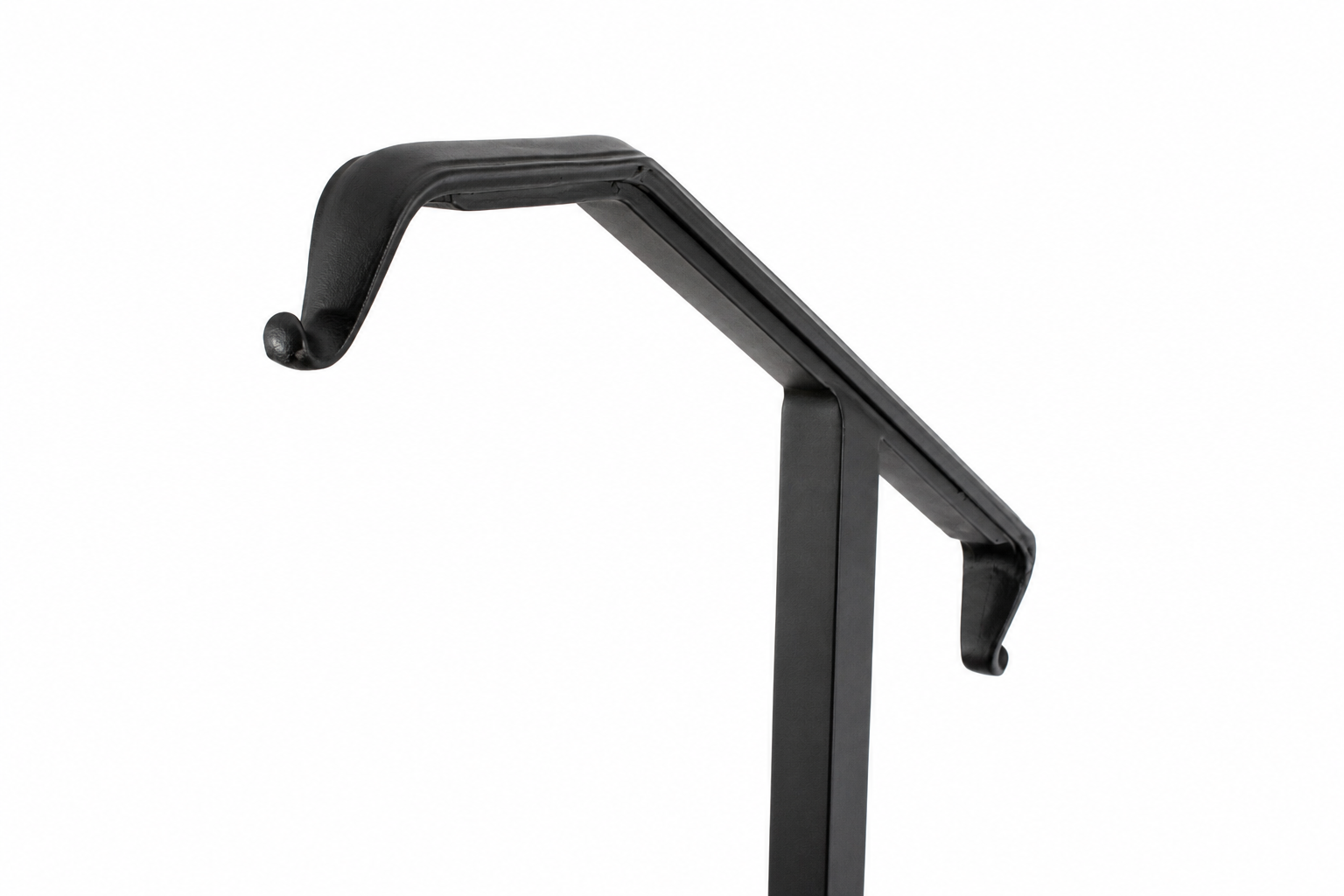 Metal Handrail Lamb Lamp Single Post Flat Black 1 or 2 Step