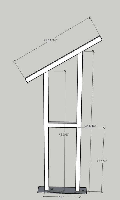 Ted Lukaszek, 1.5x1.5 Double Post Handrails Flat Black