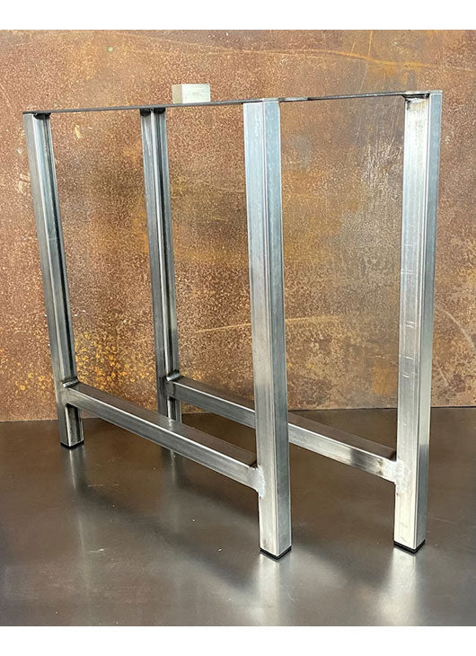 Metal Table Legs, 1.5x1.5 H Raw (Set of 2)