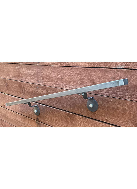 2x1, Metal Handrails, Raw, Straight Cut