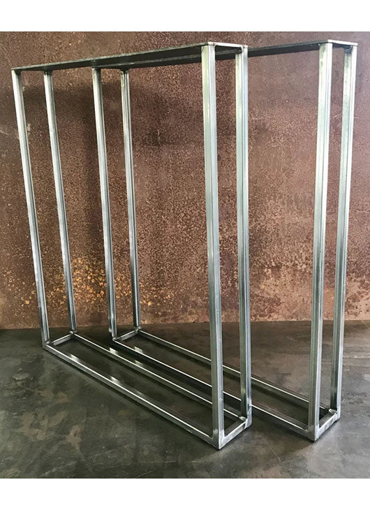 Metal Table Legs, 5/8 U Raw (Set of 2)