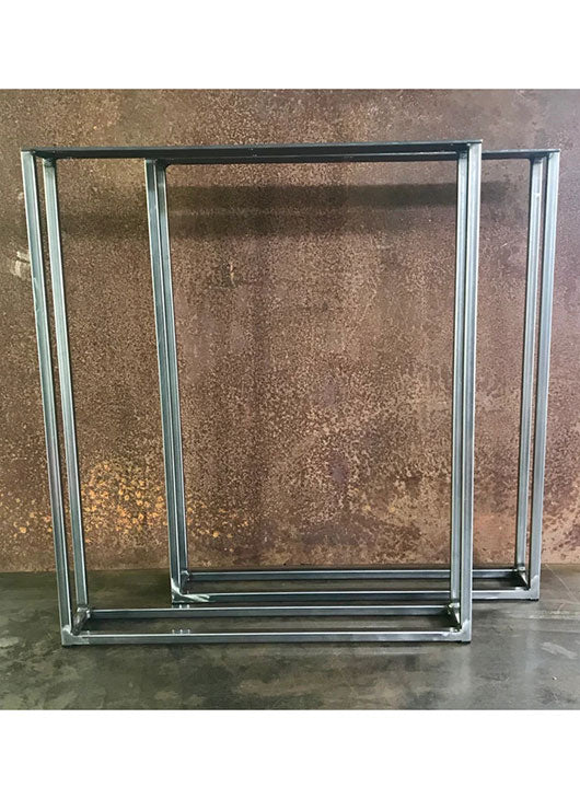 Metal Table Legs, 5/8 U Raw (Set of 2)