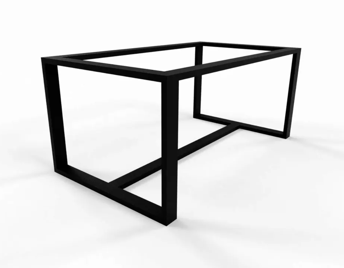 Sarah Krugerud, 3x1 Table Base Flat Black