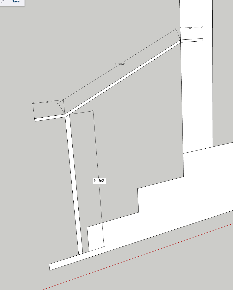 Joel Kirkpatrick, Metal Handrail Volute w/ post, Flat Black
