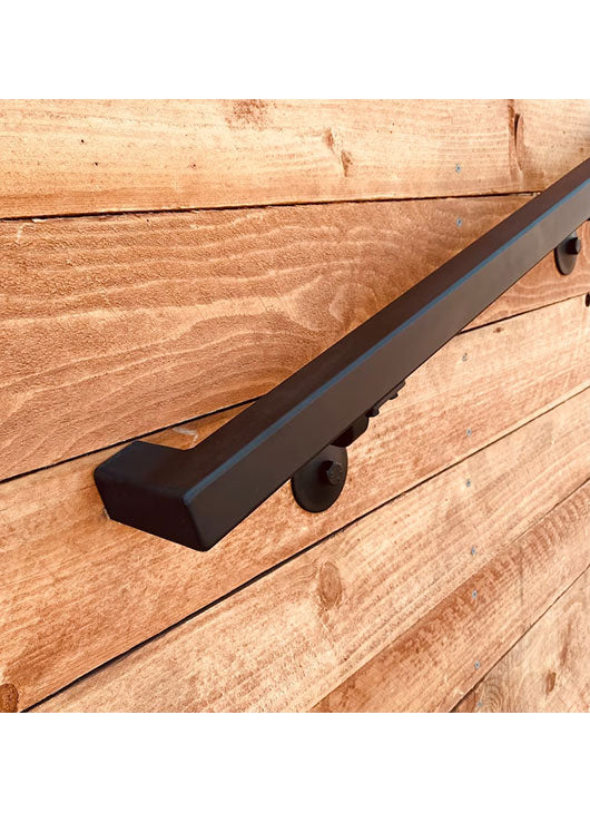 contemporary metal handrails