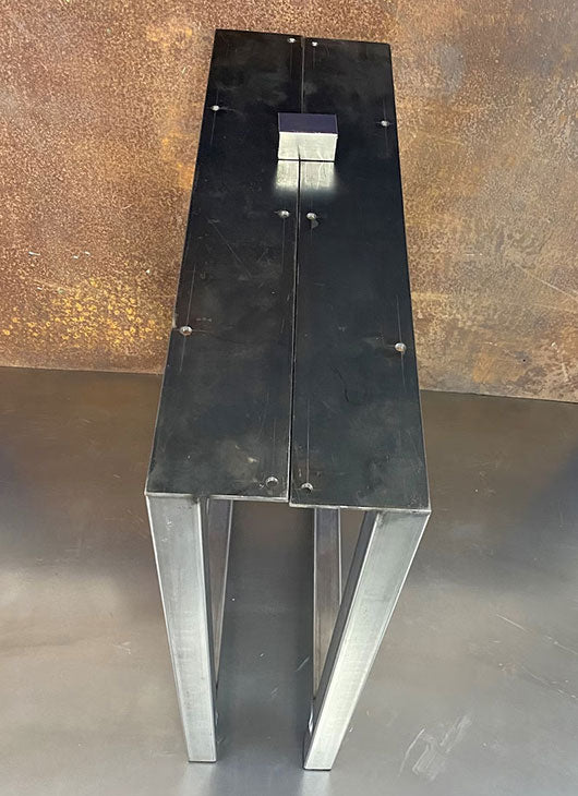 Metal Table Legs, 1.5x1.5 H Raw (Set of 2)