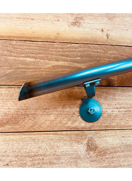 1.5" Round, Metal Handrails, Raw, Angle Cut