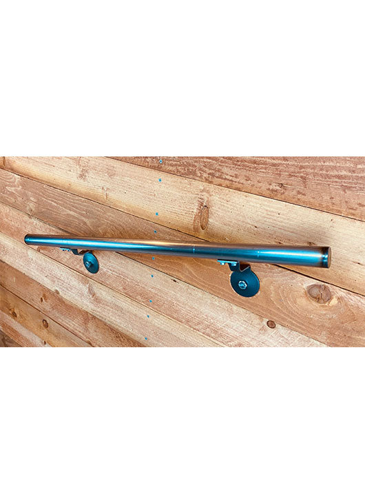 1.5" Round, Metal Handrails, Raw, Straight Cut