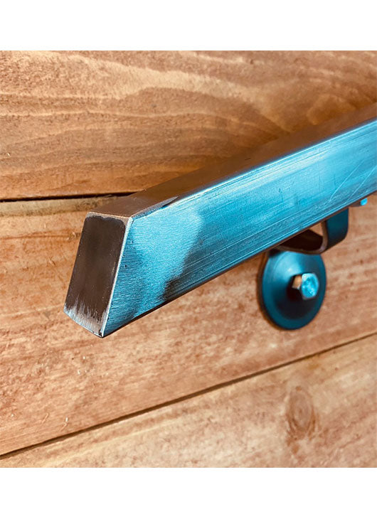 1.5x1.5, Metal Handrails, Raw, Angle Cut