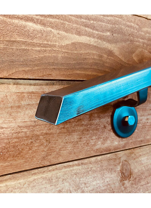 contemporary metal handrails