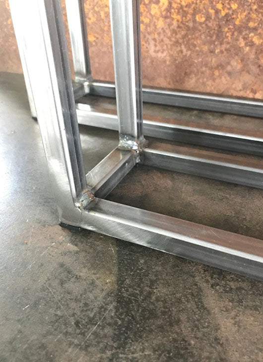 Metal Table Legs, 5/8 U Raw (Set of 2)