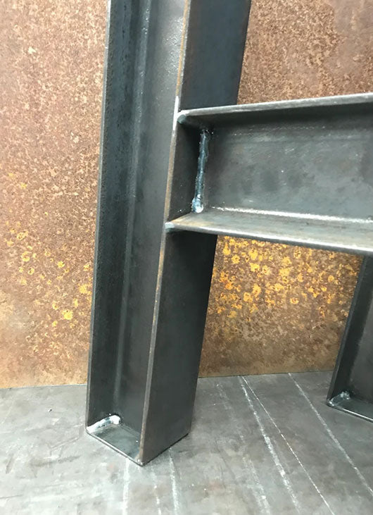 Metal Table Legs, I-Beam A (Set of 2)